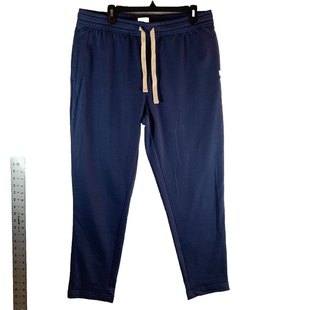 UpWest Sweatpants Men's Large‎ Blue Stretch Drawstring High Rise Pull On 8208